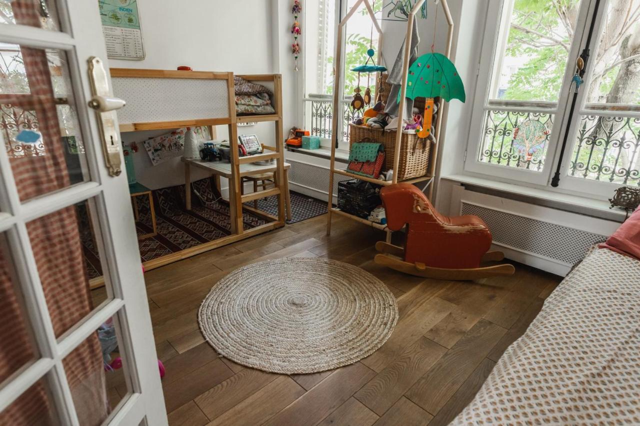 Bright Atypical Duplex In Menilmontant Apartment Paris Luaran gambar