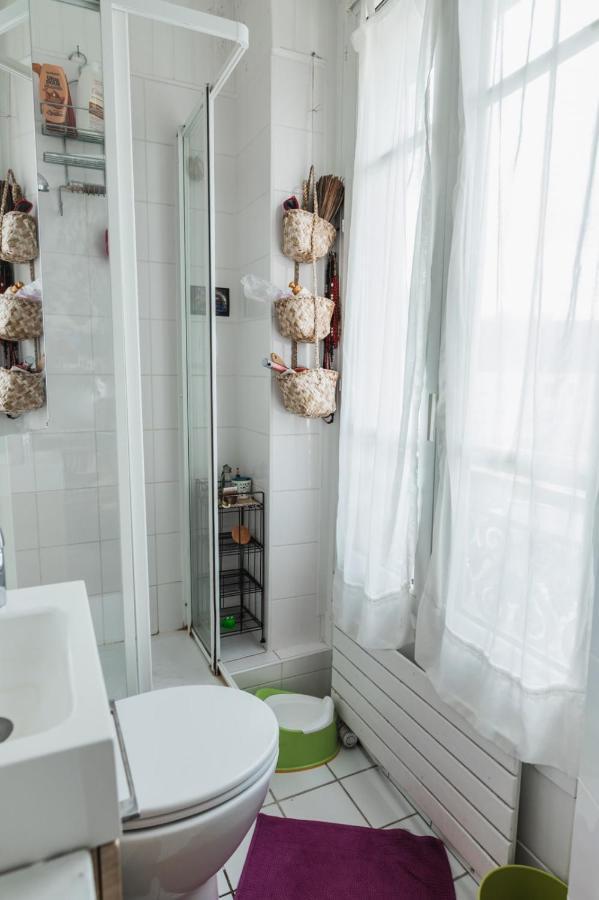 Bright Atypical Duplex In Menilmontant Apartment Paris Luaran gambar