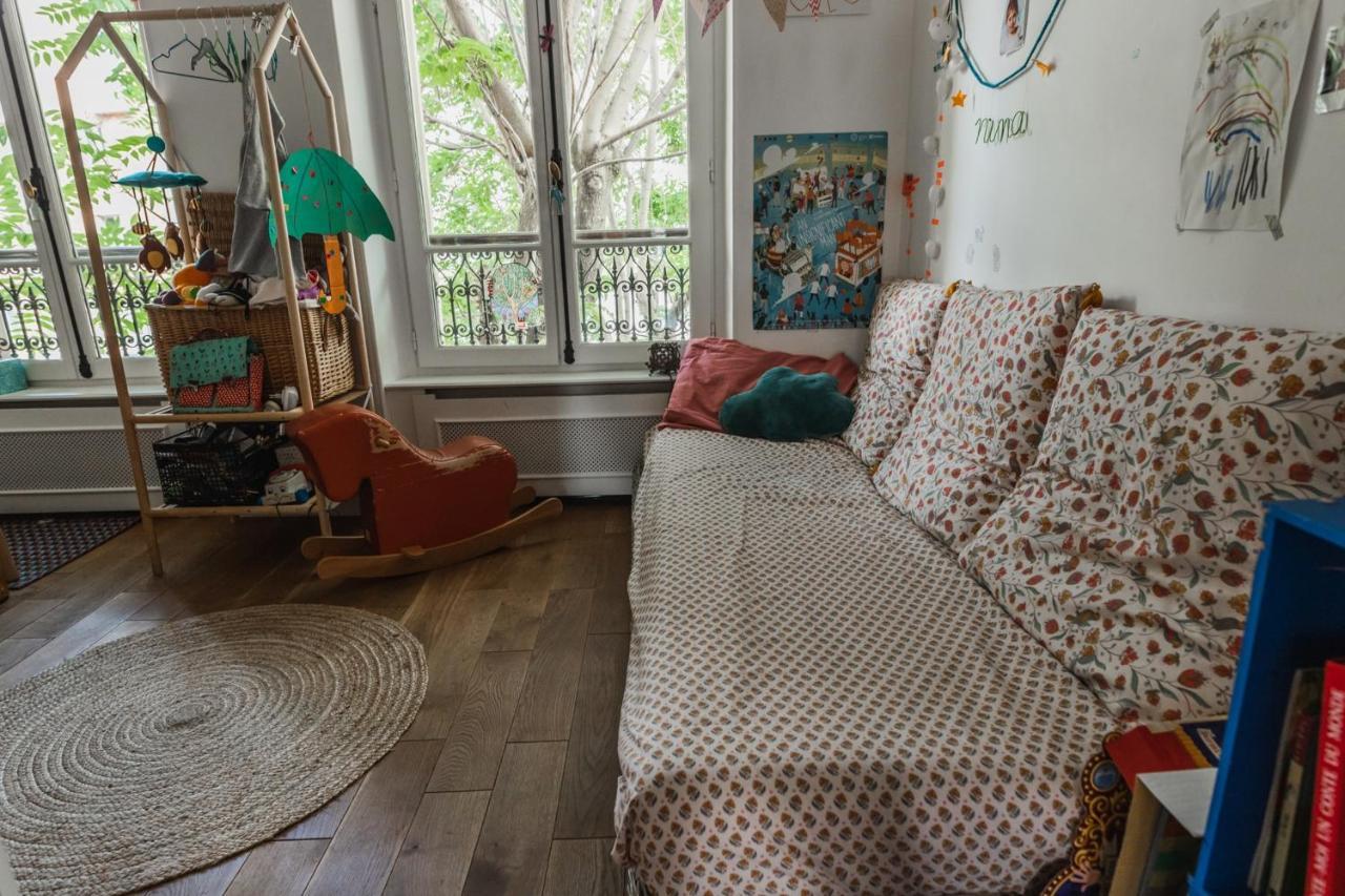 Bright Atypical Duplex In Menilmontant Apartment Paris Luaran gambar